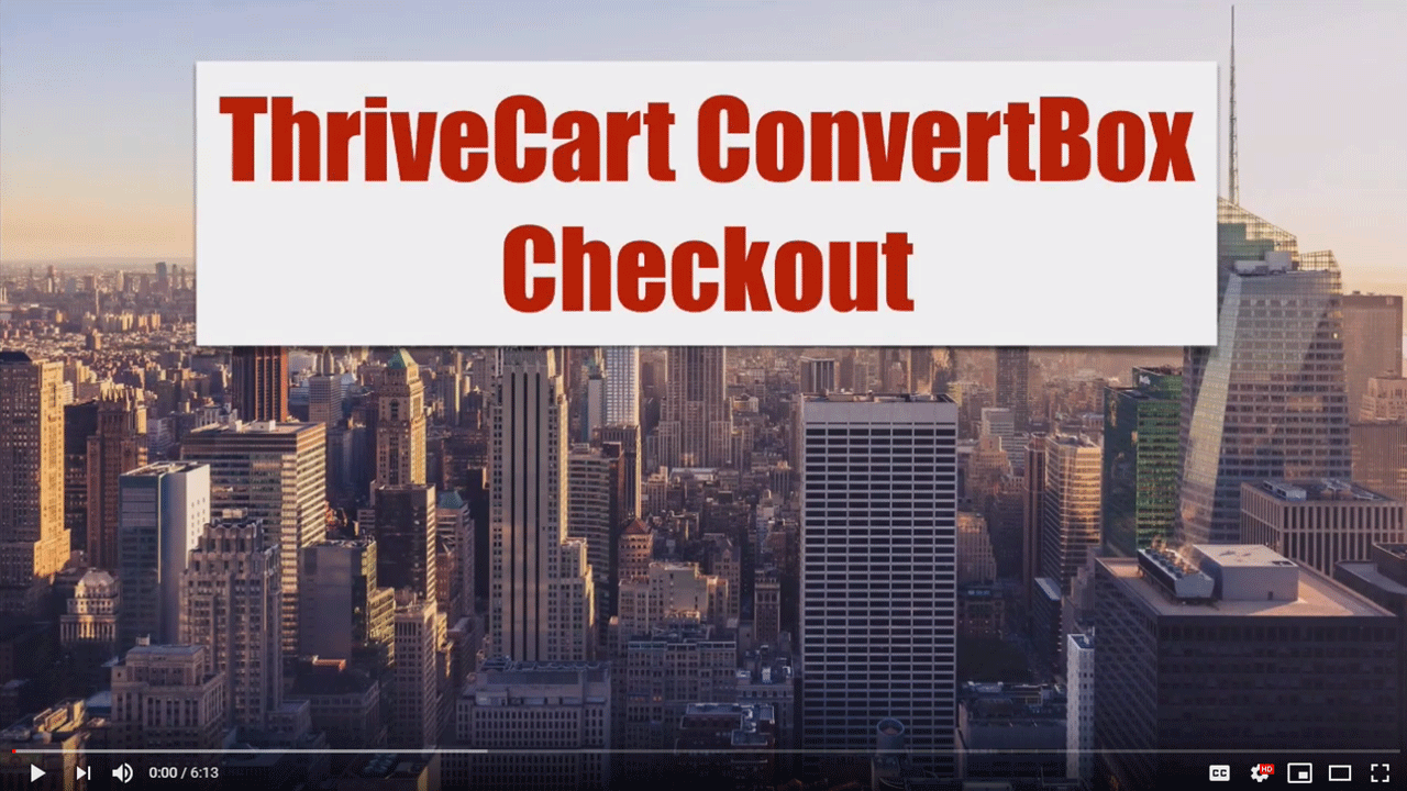 Integrate ConvertBox with a ThriveCart Checkout